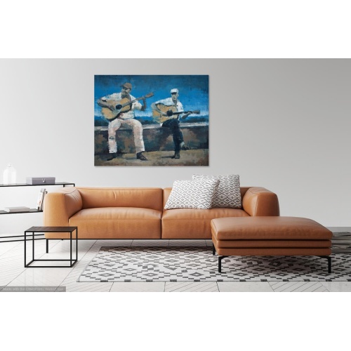 deux_guitaristes_100x80_cm_la_havane_2015_2